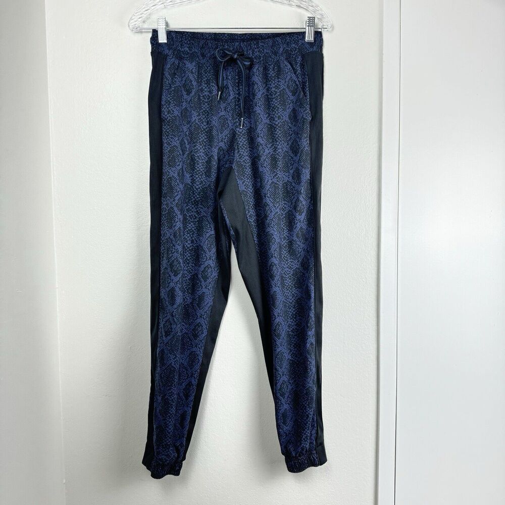 Athleta Pants Womens 2 Blue Hiking Stretch Pull On Travel Brooklyn Jogger Pant